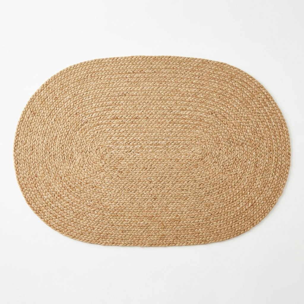 Hemp Hand Woven Rug _ EcoSpiral