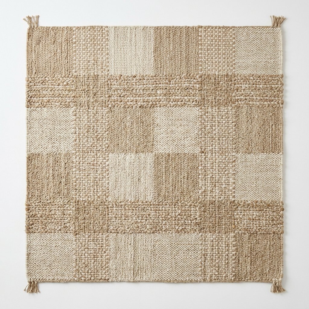 Hemp Hand Woven Rug _ Kikko