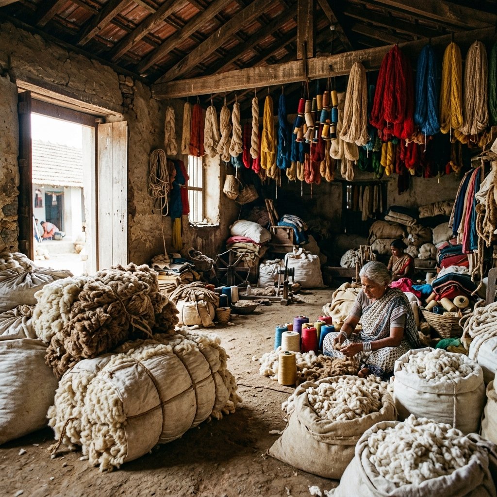 Raw Wool & Yarn Sourcing