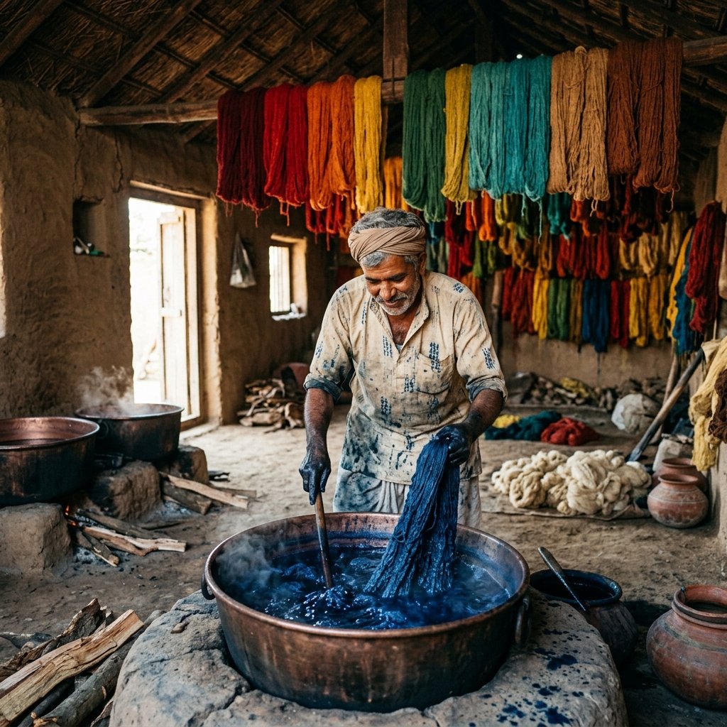 Skein Sourcing & Dyeing