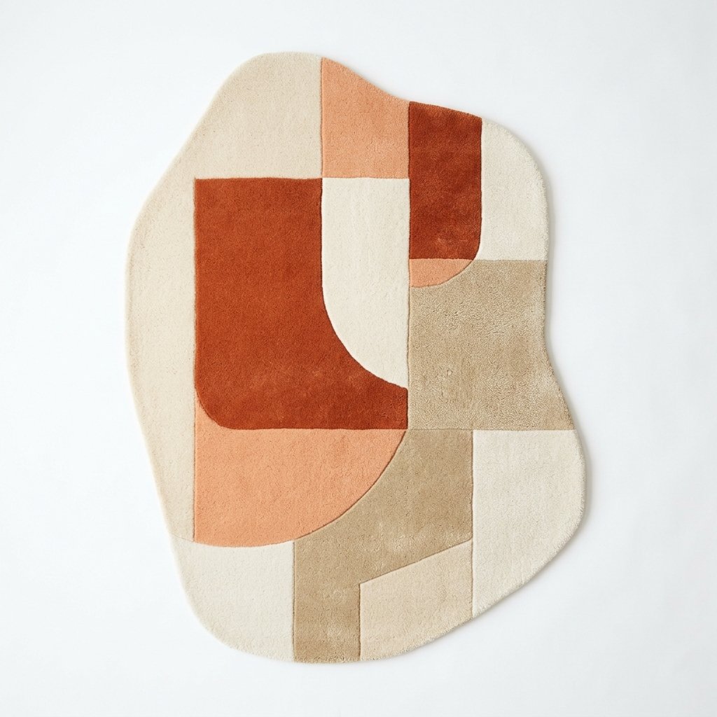 Woolen Handtufted Carpet _ Talus Terracotta