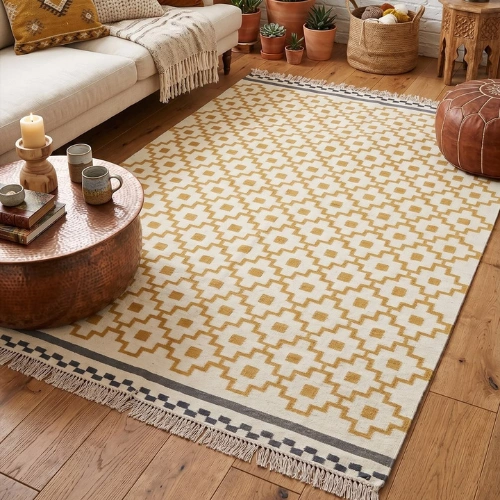 Boho Lattice Rug